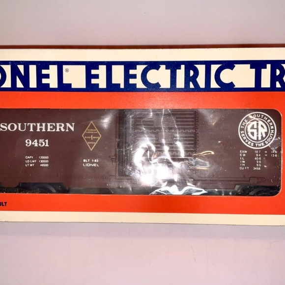 NIB Lionel Trains #6-9451 O-Gauge “Famous American RR Southern Box Car” 1983 - Picture 2 of 7